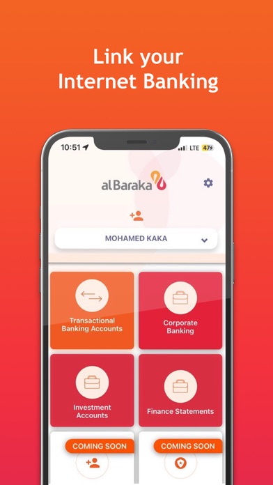 Al Baraka SA Banking App Screenshot