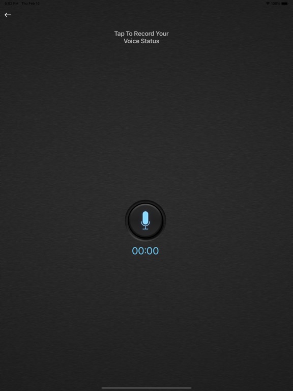 Audio Status : Status Maker iPad screenshot 4 - Social Networking app