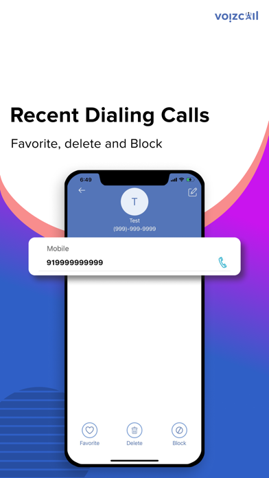 VoizCall Screenshot