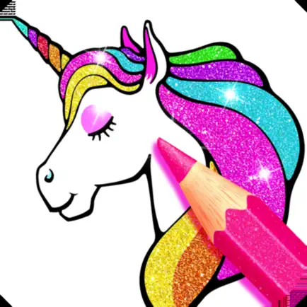 Rainbow Glitter Coloring Book Читы