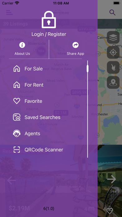 On The GO-Real Estate Screenshot