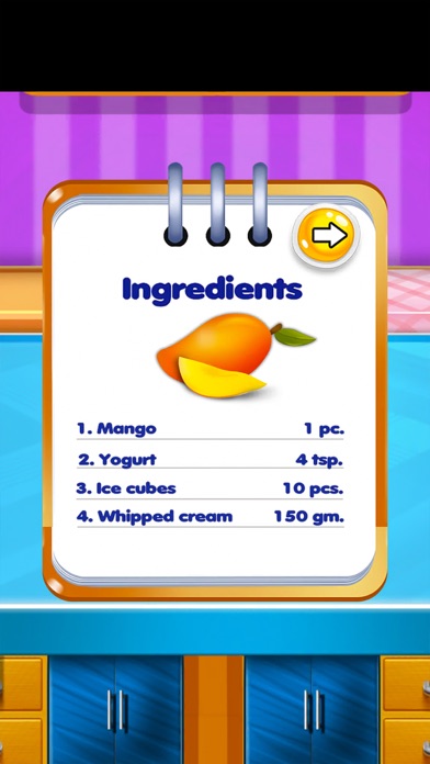 Frozen Icy Slush Maker Games Screenshot