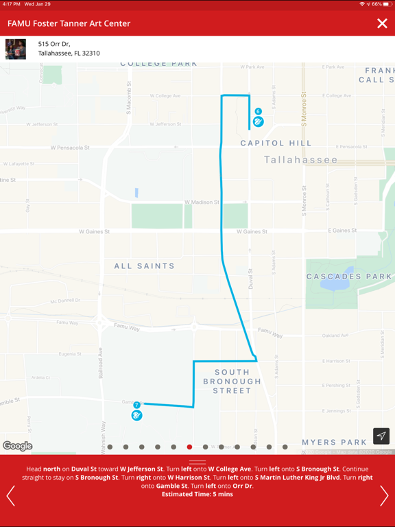 Visit Tallahassee! iPad screenshot 10 - Travel app