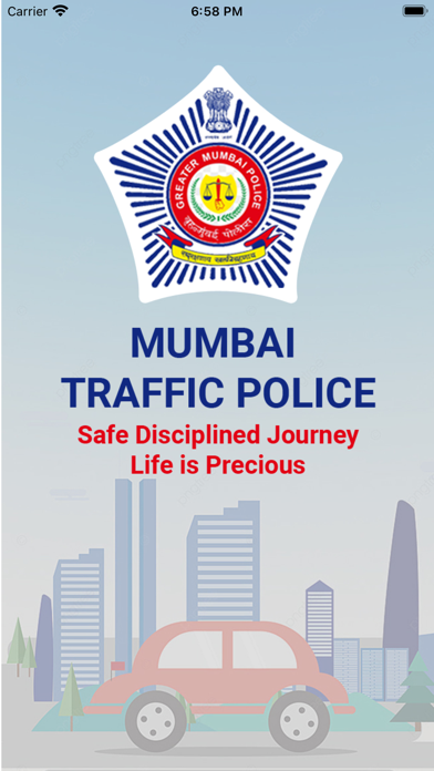 Mumbai Traffic Police App Screenshot