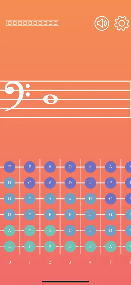 Solfa: Lerne Noten. Kontrabass