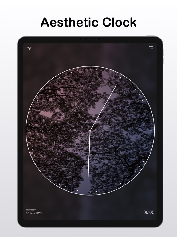 Screenshot #5 pour Desk Clock : Horloge Analogue