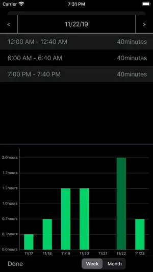 MeditateTime screenshot 2