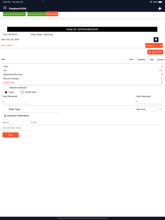 OrderDock - Foodnerd