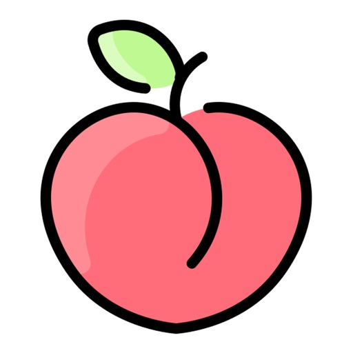 Peach Stickers icon