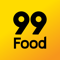 App Icon for 99 Food – Food Delivery App in Brazil IOS App Store