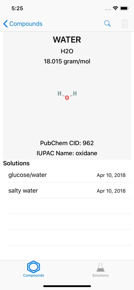 Search PubChem