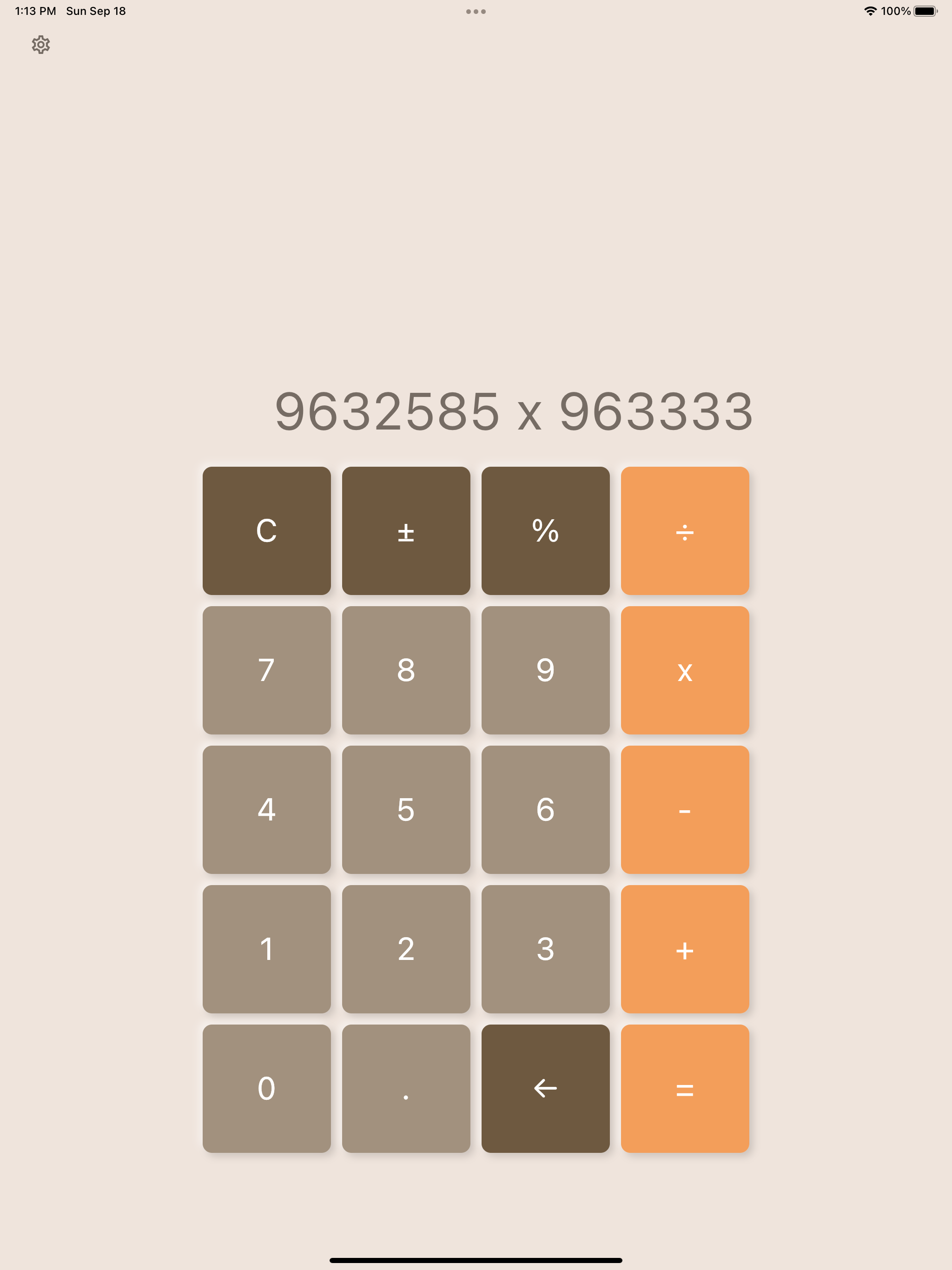 SwiftSum: Simple Calculator