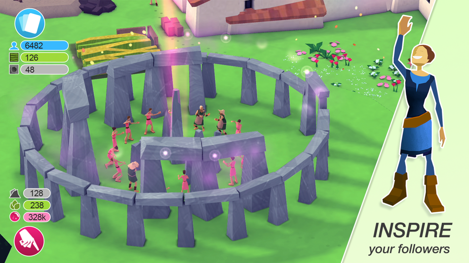 #3. Godus (iOS) Podle: 22Cans