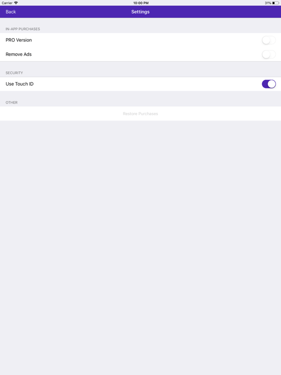 Screenshot #4 pour iSecure - Secure messaging