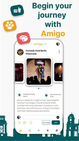 Game screenshot Amigo Event Finder and Creator apk