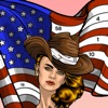 America Tattoo Color by Number icon