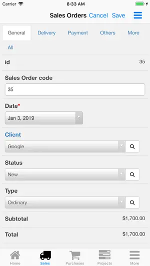 Nano Sales Manager screenshot 3