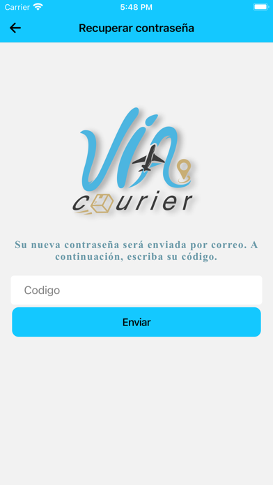 Via Courier Screenshot