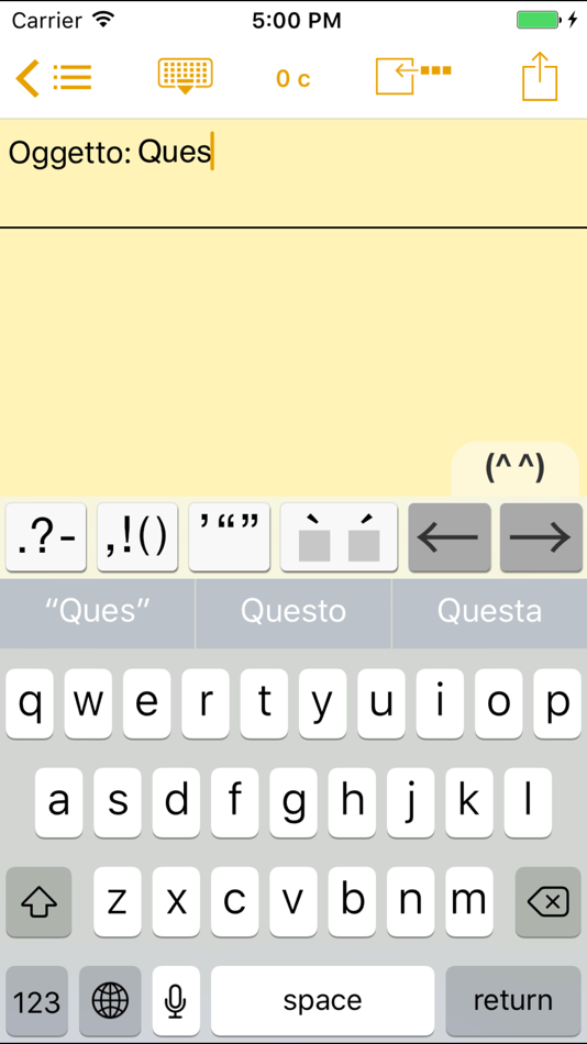 #1. Easy Mailer Italian Keyboard (iOS) 由: 4us