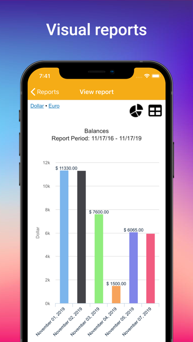 Home Bookkeeping. Finance Screenshot