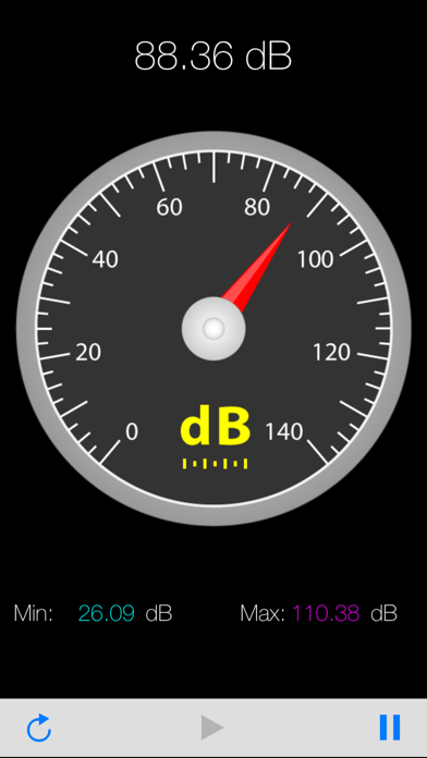 i Sound Level Meter Screenshot