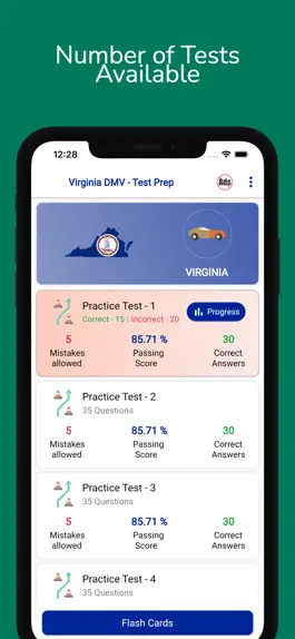 Game screenshot Virginia DMV Permit Practice hack