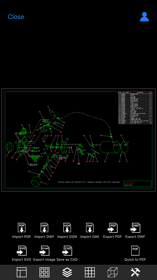 #3. DWG Tools - View & Convert DWG (iOS) 由: 沦 彭