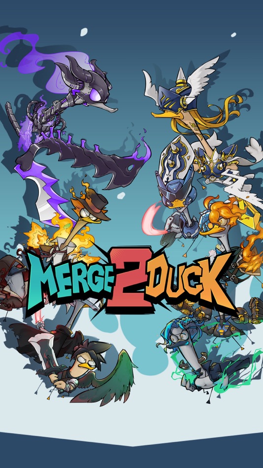 #1. Merge Duck 2: Turn Based RPG (iOS) โดย: OneMore Technology (Shanghai) Co., Ltd.