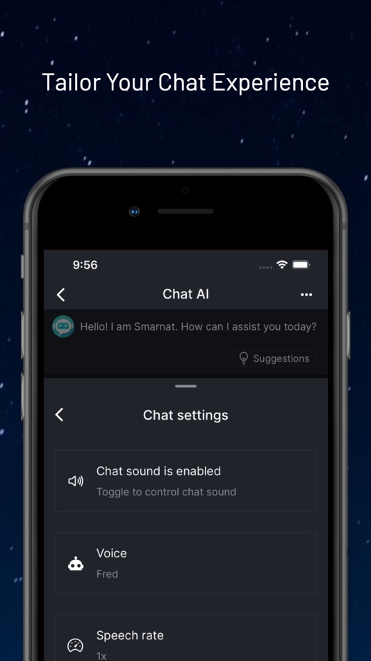 #6. Chatbot AI - Smarnat (iOS) Podle: Tarik Fatih PINARCI