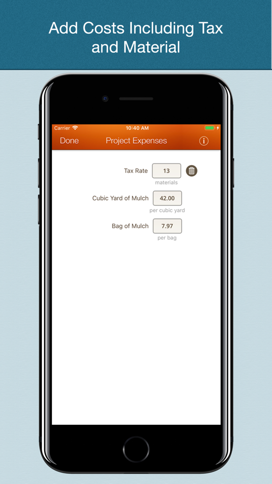 #5. Mulch Pro Estimator (iOS) 由: John Lein