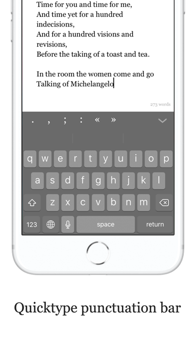 Pieces Minimalist Writing Screenshot