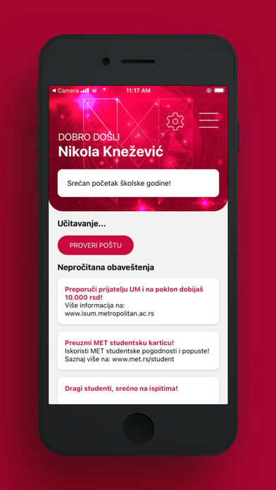 METApp Screenshot