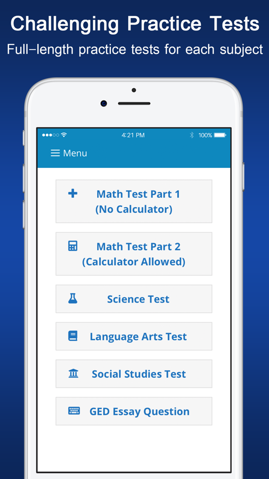 #8. GED® Test Prep (iOS) 由: Instant Test Prep LLC