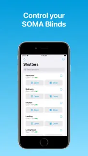 shutters for soma connect hub iphone screenshot 1
