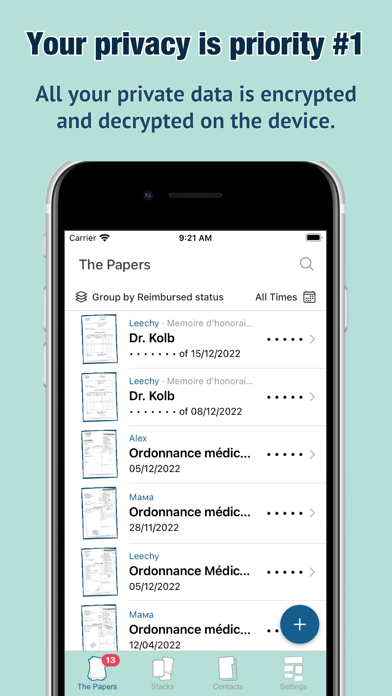 The Papers: documents manager Screenshot