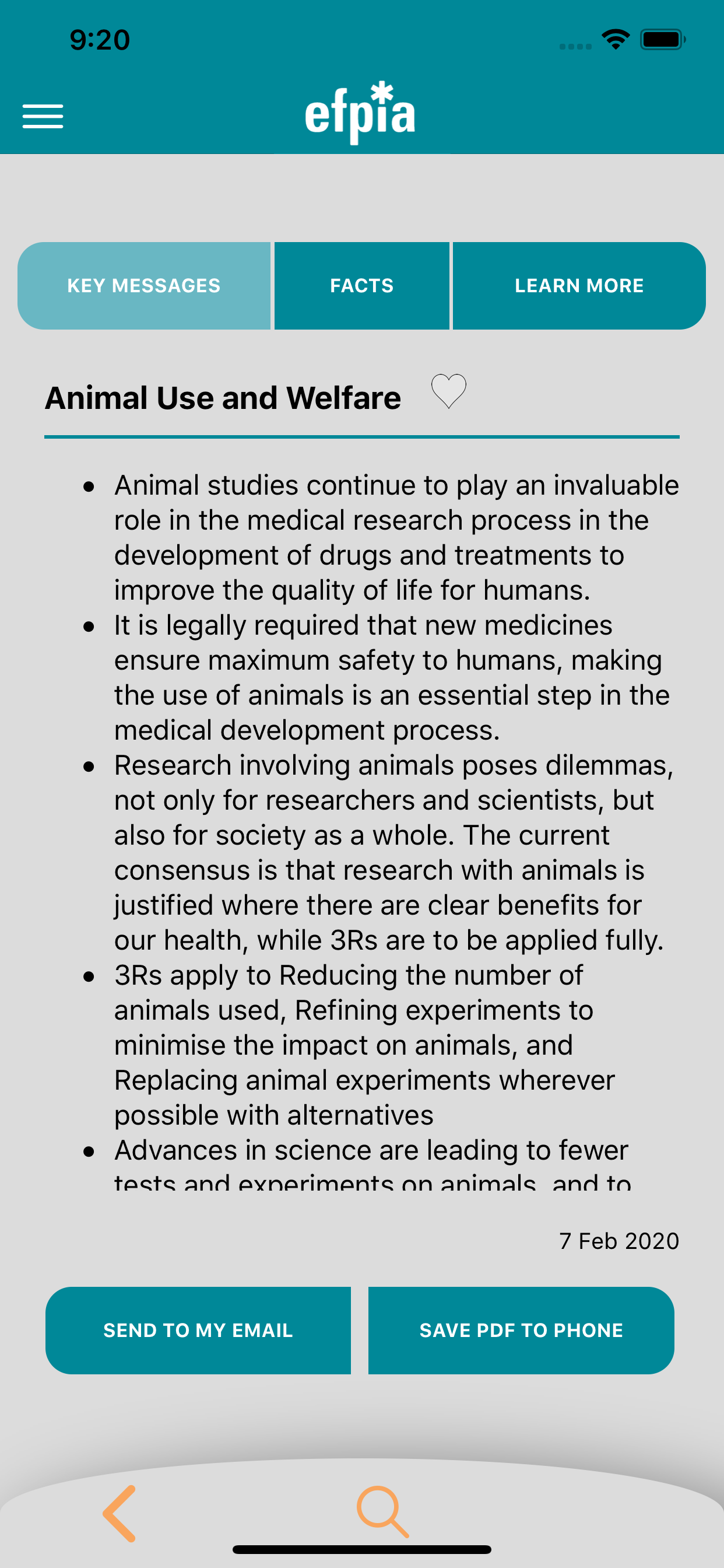 Efpia App
