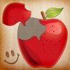 Kids puzzle games - learn food icon