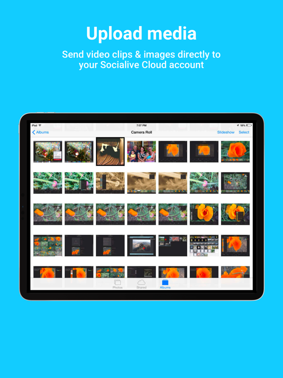 Socialive iPad screenshot 4 - Photo & Video app