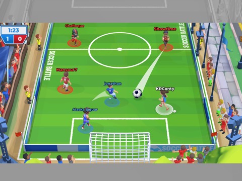 サッカーの試合: Soccer Battleのおすすめ画像2