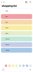 Color TodoNote - To do List screenshot #4 for iPhone