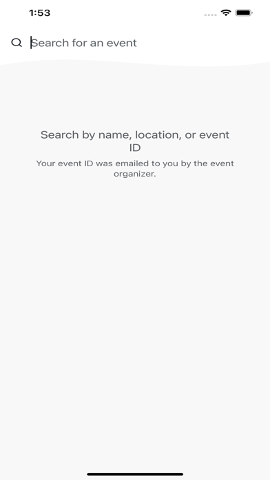 SMRH Events Screenshot