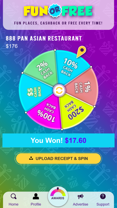 FunOrFree: Cash Back or Free! Screenshot