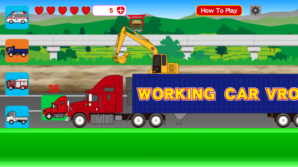 #9. Working Car Vroom S (iOS) Podle: hiroyuki uchida