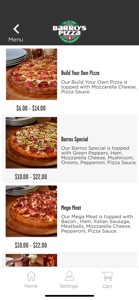 Barro’s Pizza screenshot #4 for iPhone