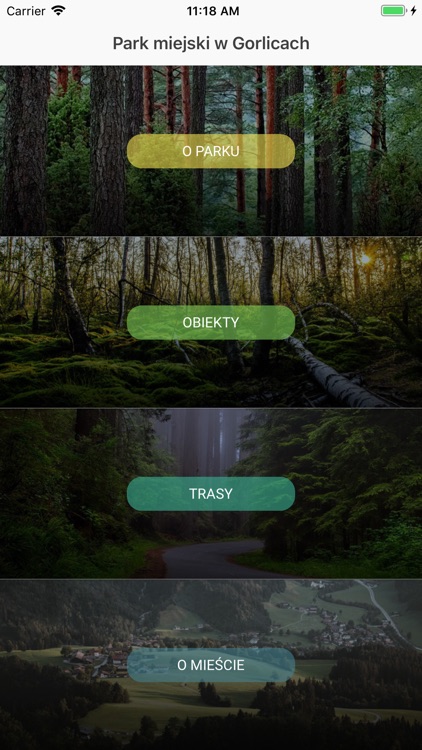 Park miejski w Gorlicach