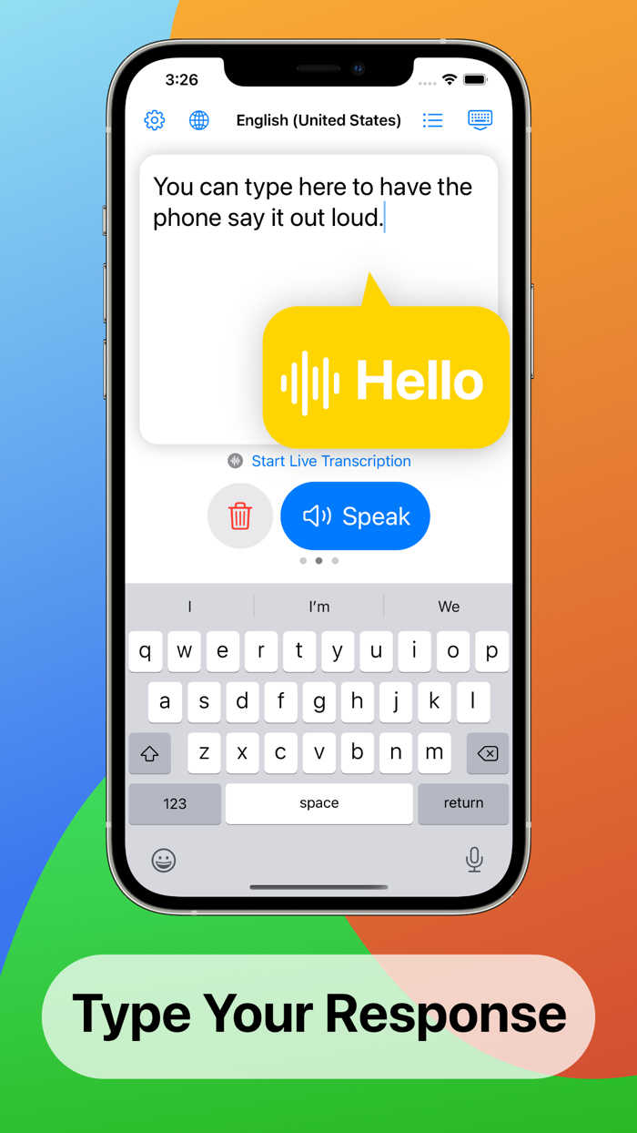 MiniSpeech Live Transcribe