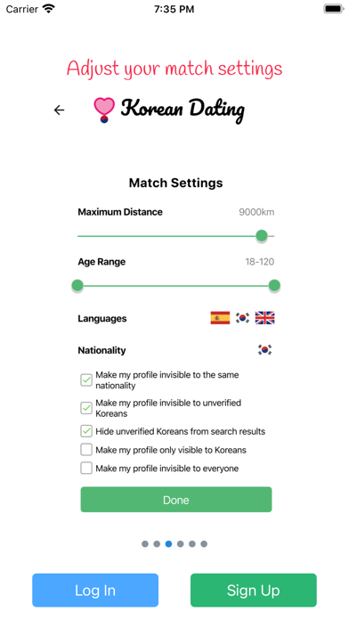 Korean Dating Screenshot
