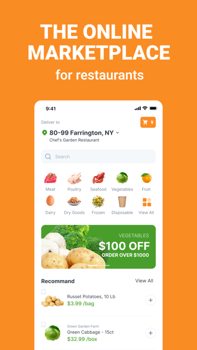 Fresh2: Restaurant Supplies Screenshot