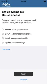 Firmaportal for Intune iphone bilder 0