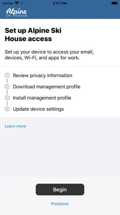 Intune Company Portal iPhone image 1